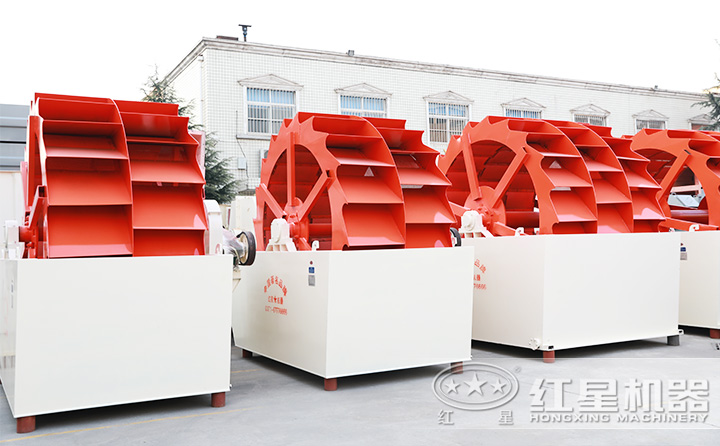 單輪、雙輪、三輪洗砂機，不同型號供君選擇 