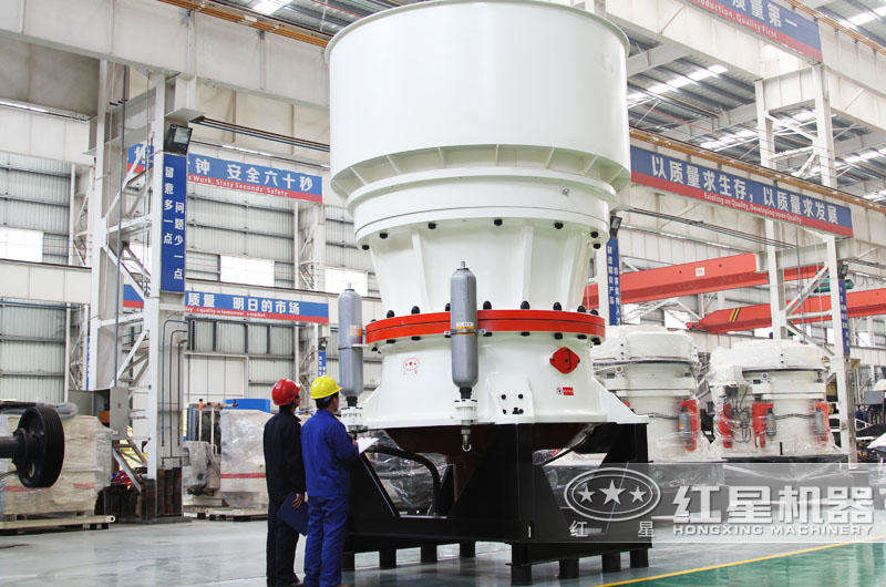 圓錐式破碎機適用于高硬度物料，針片狀少