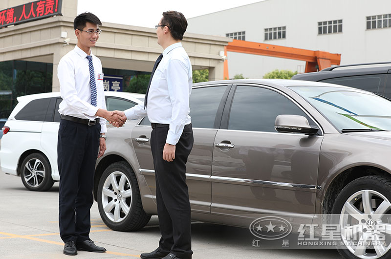 客戶來廠參觀，專車免費接送
