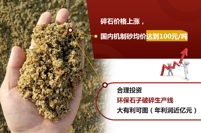 砂石加工暴利項目，投資價值高